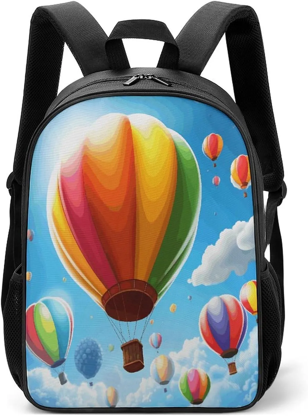 Lightweight Backpacks Cute Travel Bag Durable Hot Air Balloon Pattern Printing Small Travel Backpack For Women & Men