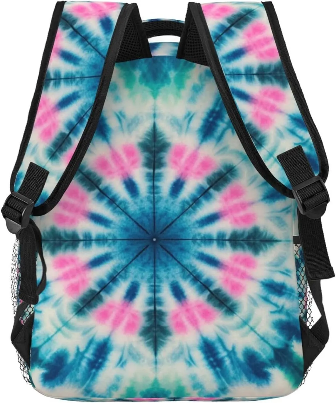 Lightweight Rucksacks for Camping Picnic Walking Cycling - Large Capacity Multipurpose Anti-Theft Carry On Bag, Tie Dye Art Travel Hiking & Camping Rucksack