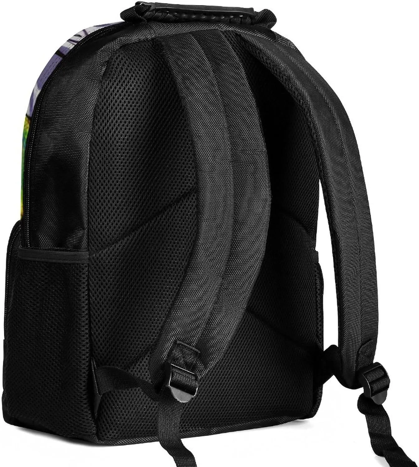 Lightweight Rucksacks for Climbing Outdoors Walking Cycling - Large Capacity Anti-Theft Multipurpose Carry On Bag, Psychedelic Space Astronaut Sunflower Snake Art Camping Outdoor Backpack