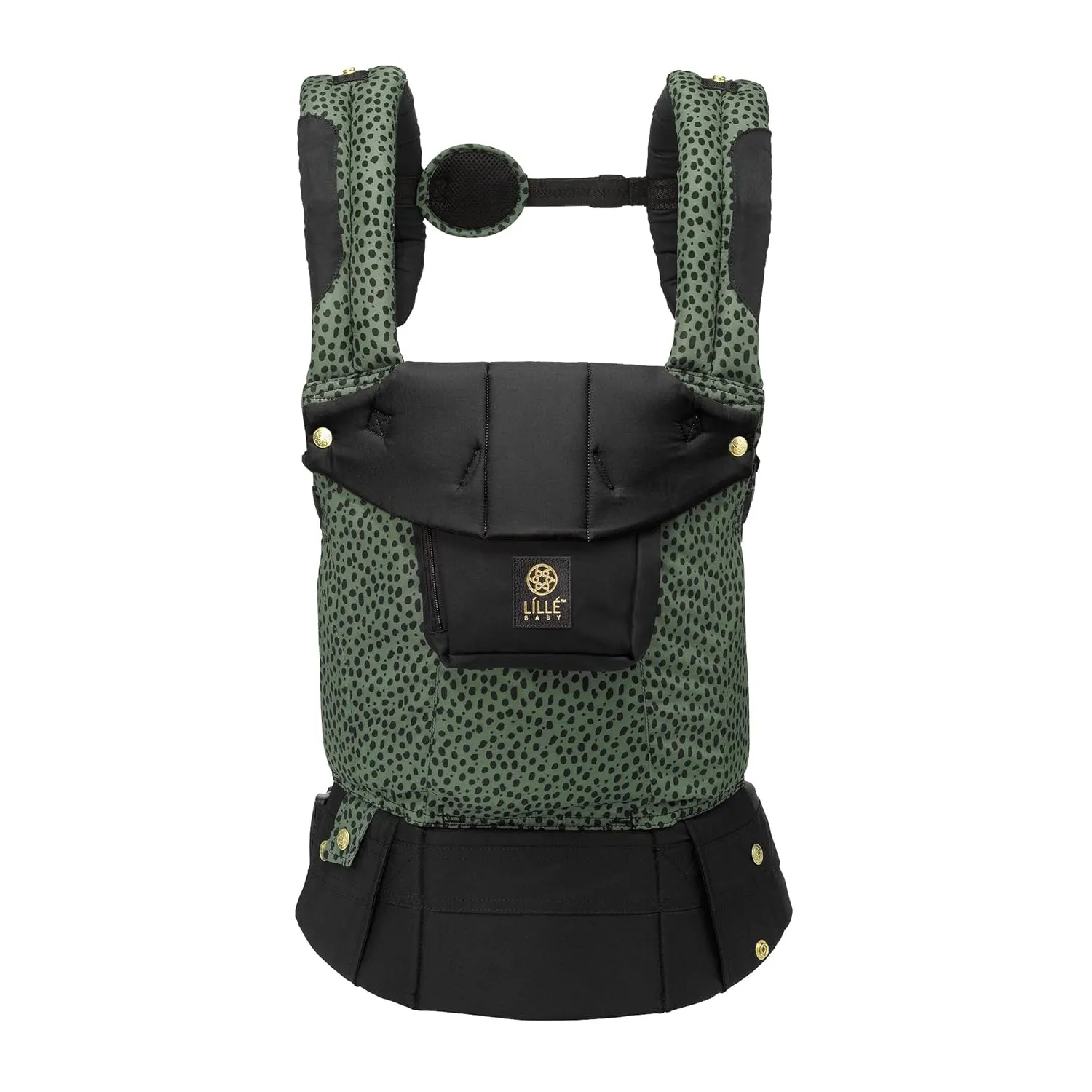 LÍLLÉbaby Complete 6-in-1 Ergonomic Baby Carrier Infant to Toddler with Lumbar Support (7-45 Pounds), 360 Degree Baby Wearing, Inward and Outward Facing (Speckled Succulent)