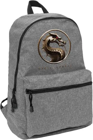 LOGOVISION Mortal Kombat Movie Logo Lightweight Backpack for Work School Daily Use Packable for Travel