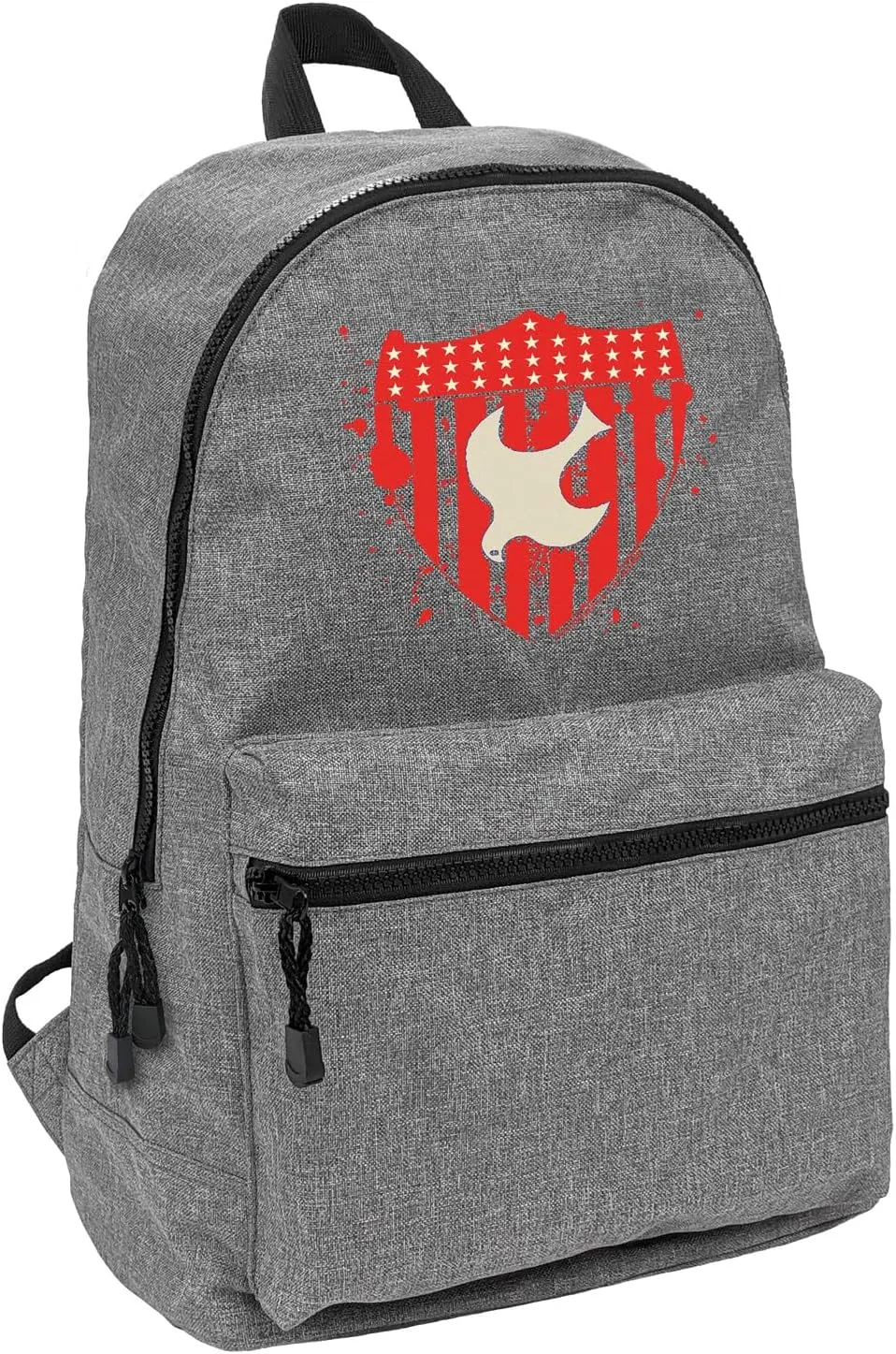 LOGOVISION Peacemaker Dove Shield Lightweight Backpack for Work School Daily Use Packable for Travel