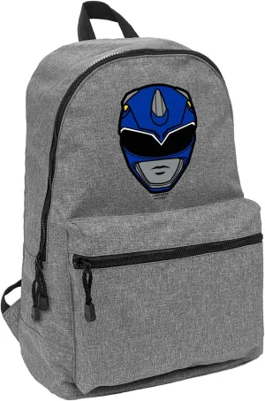 LOGOVISION Power Rangers Blue Ranger Helmet Lightweight Backpack for Work School Daily Use Packable for Travel