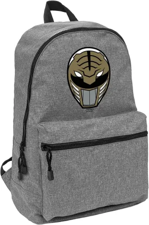 LOGOVISION Power Rangers White Ranger Helmet Lightweight Backpack for Work School Daily Use Packable for Travel