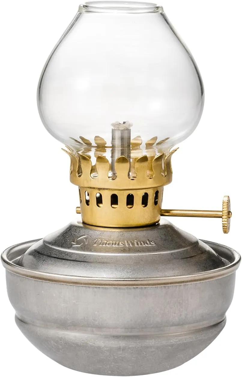 Luminara Mini Oil Lamp, Portable Kerosene Lantern, Waterproof Fuel Lantern for Outdoor Camping Hiking Patio Picnic