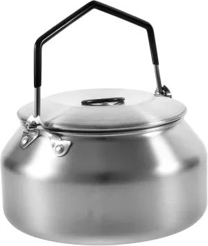 Luxshiny Outdoor Camping Kettle Stainless Steel Tea Kettle 1L Campfire Coffee Pot Tea Pot Fast Heating Outdoor Gear for