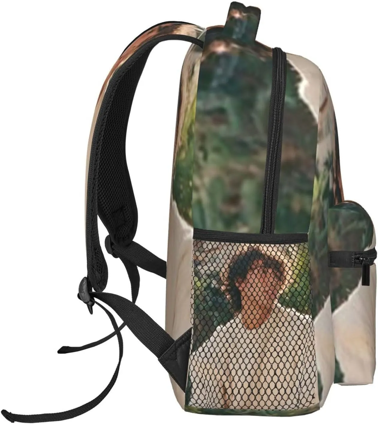 M-ichael Cimino Casual Student Backpack With Adjustable Shoulder Straps And Cushioned Back For Comfort Black