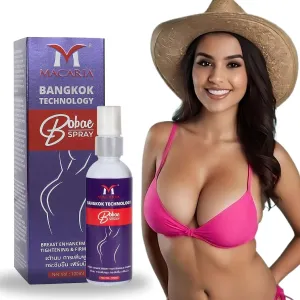MACARIA Bobae Brazilian Breast Spray Oil Breast Size Improve for women Creams & Moisturizers