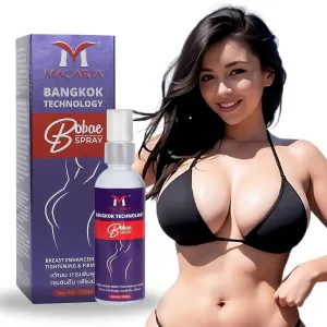 MACARIA Bobae Breast Tightening & Lifting Spray Oil/Firming Cream Boobs Larger & Sexy Cream