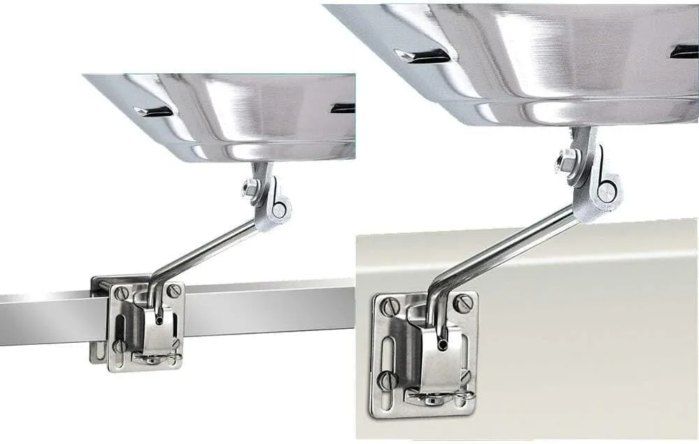 Magma Square/Flat Rail Mount or Side Bulkhead Mount f/Kettle Series Grills