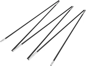 Majatou Tent Tarp Poles Universal Sections Fiberglass Camping Tent Pole Bars Camping Awning Poles, Tent Pole Support Frames Kit Outdoor Support Rods Awning Frames Kit