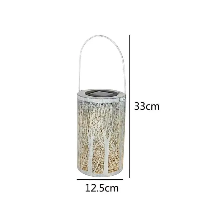 Maple Leaf Solar Garden Lantern