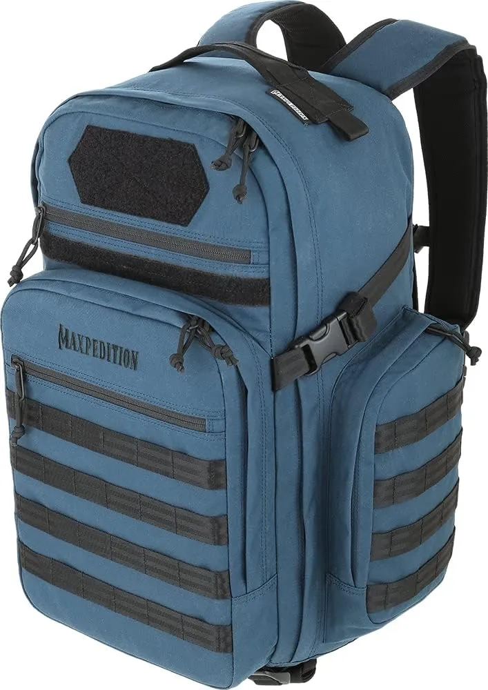 MAXPEDITION HAVYK 2, Tactical Backpack, Dark Blue, Large (2122DB)