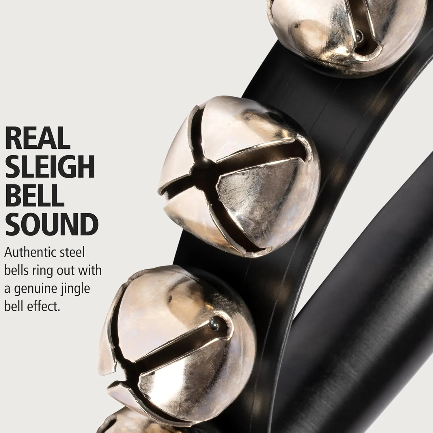 Meinl Percussion SLB7 Hand Bells with Wooden Handle, 7 Bells