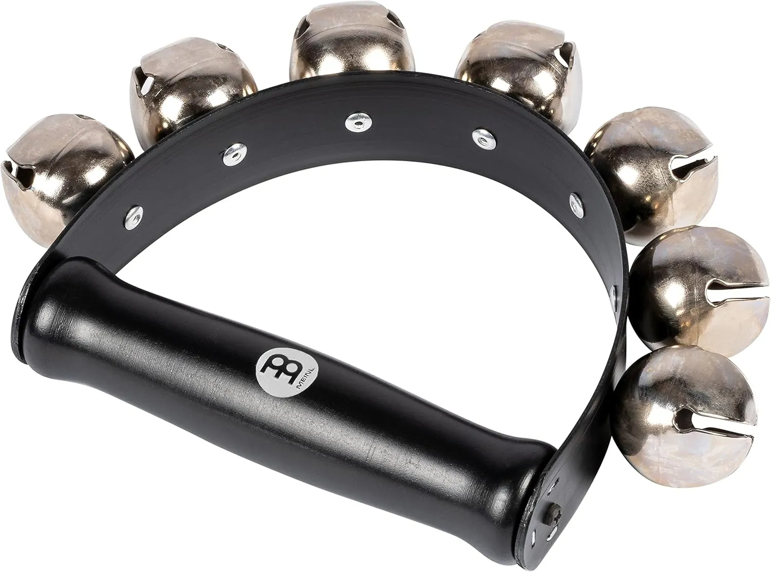 Meinl Percussion SLB7 Hand Bells with Wooden Handle, 7 Bells