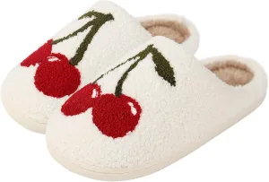 Menore Memory Foam Slippers for Womens Mens Plush Warm Spooky Lantern Cute Slippers House Shoes