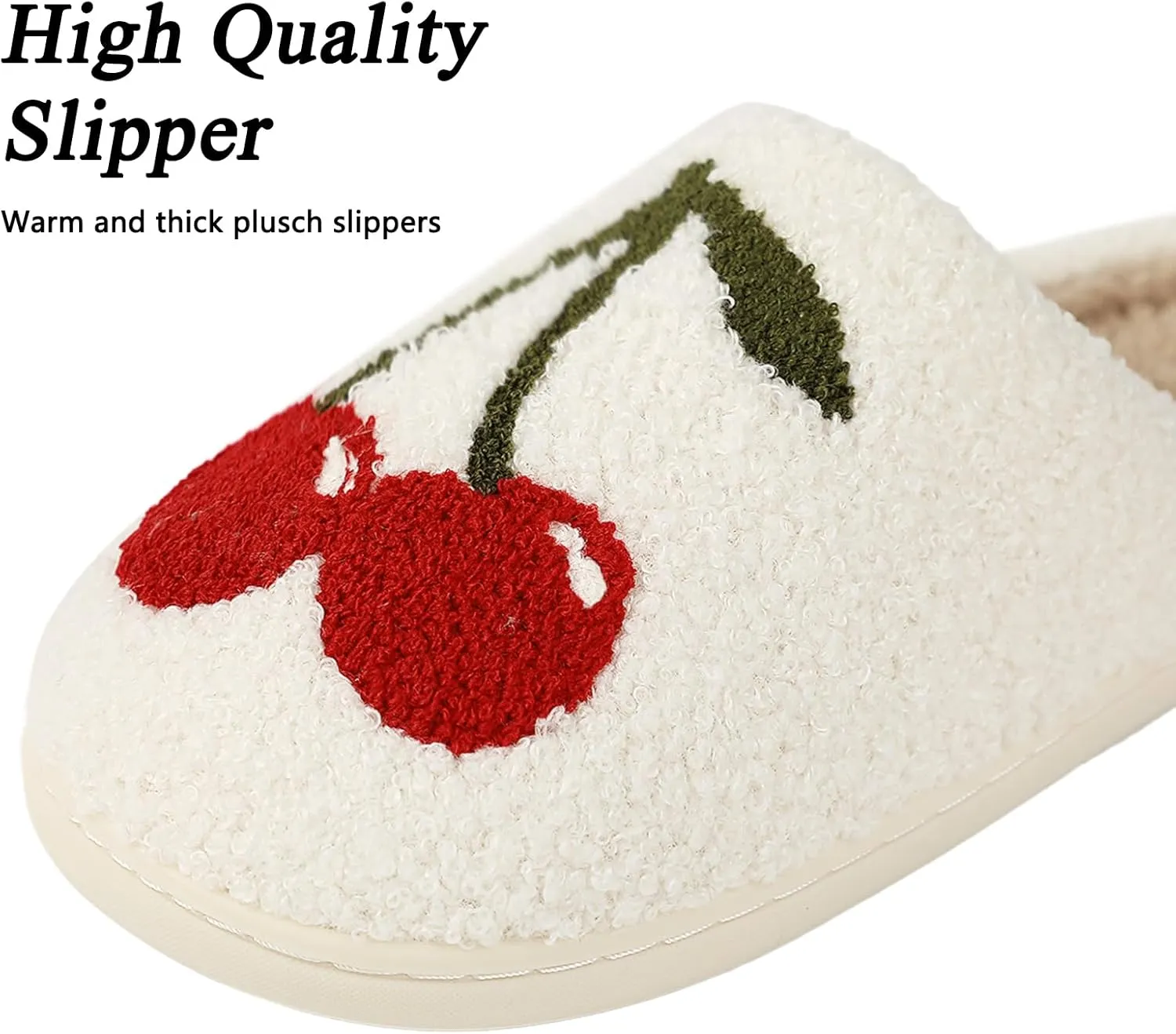 Menore Memory Foam Slippers for Womens Mens Plush Warm Spooky Lantern Cute Slippers House Shoes