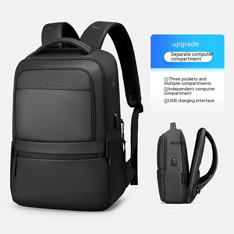 Men's Business Travel Backpack Large 15.6-inch