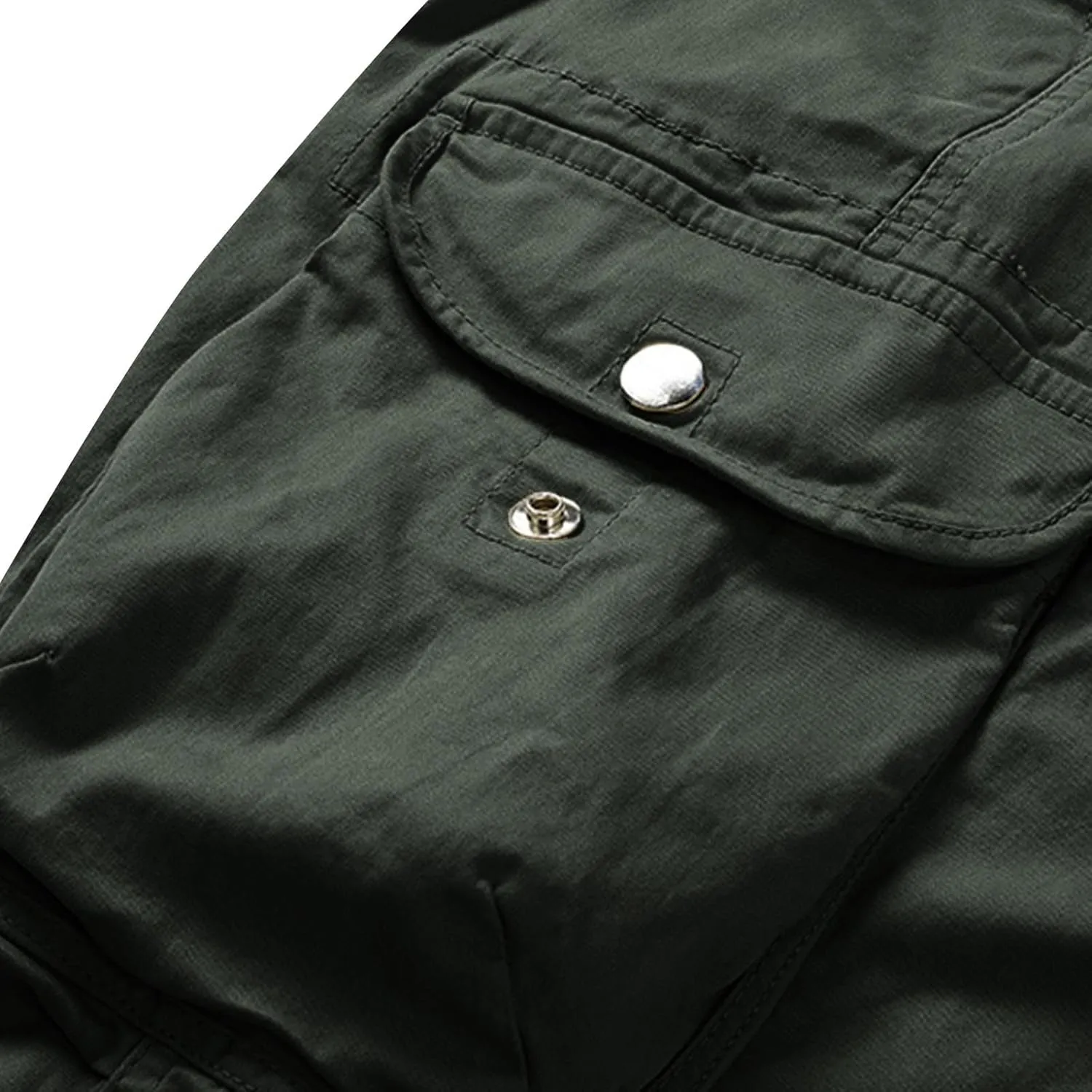 Men's Cargo Pants Elastic Waist Stretch Tactical Joggers for Men Outdoor Work Athletic Casual Pants with Pockets