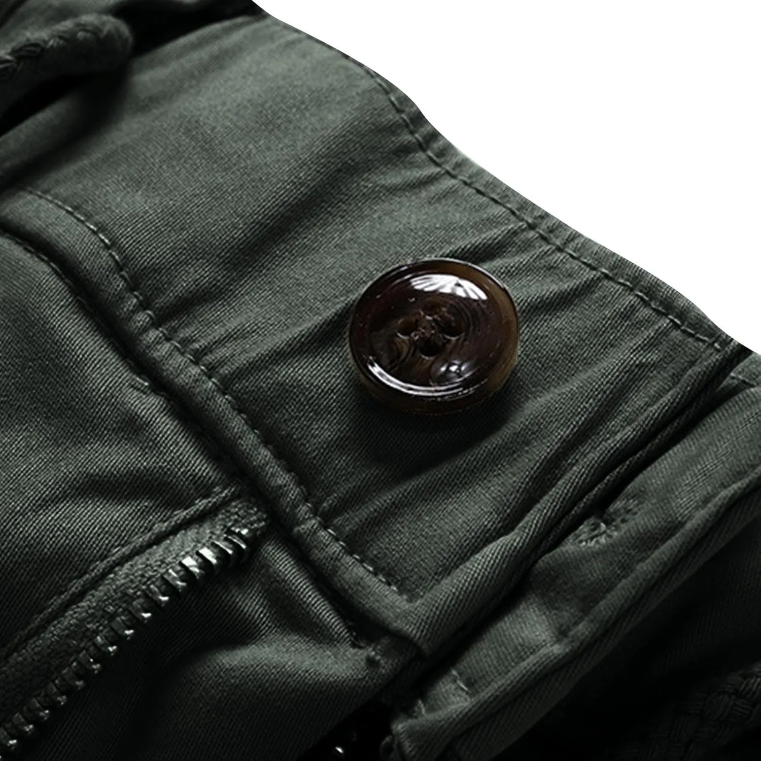 Men's Cargo Pants Elastic Waist Stretch Tactical Joggers for Men Outdoor Work Athletic Casual Pants with Pockets
