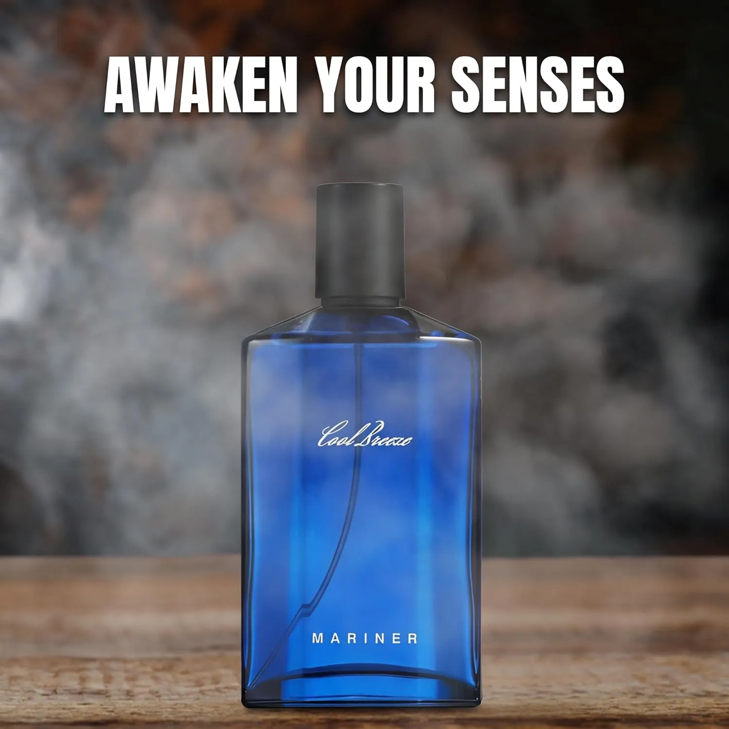 Men’s Cologne Cool Breeze Original Natural Spray Eau De Toilette,Long-Lasting Scent Perfume for Men Elegant Bottle - Great Holiday Gift, 3.4 Fl Oz/100 Ml