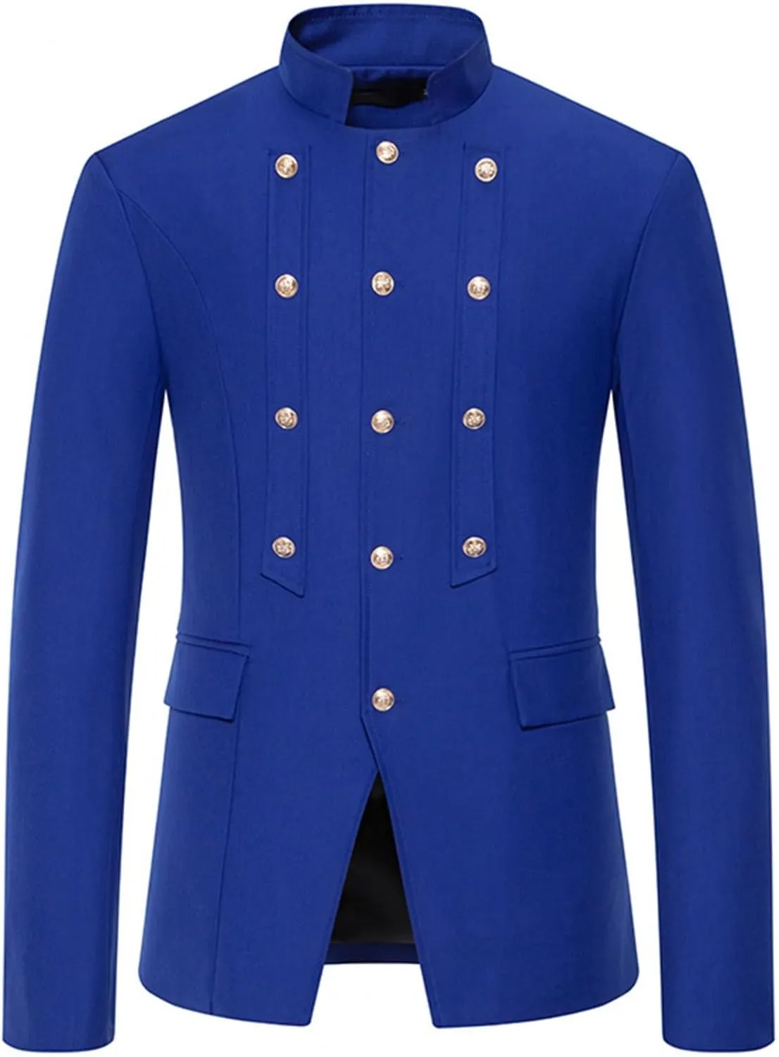 Men's Stylish Court Prince Blazers Slim Fit Long Sleeve Double Breasted Casual Wedding Prom Party Tuxedo Suit Jackets