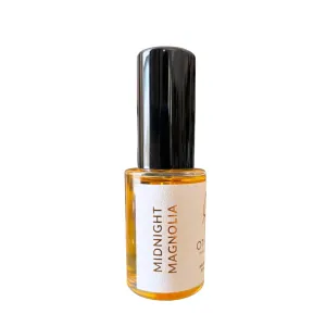 Midnight Magnolia Natural Perfume – Elemi, Lemon, Yuzu, Magnolia Absolute, Rose, Hinoki, Cedarwood, Vetiver, Sandalwood - Ode to the South Collection - Eau de Parfum (30 ml)
