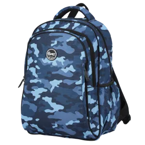 Midsize Kids Backpack - Blue Camo