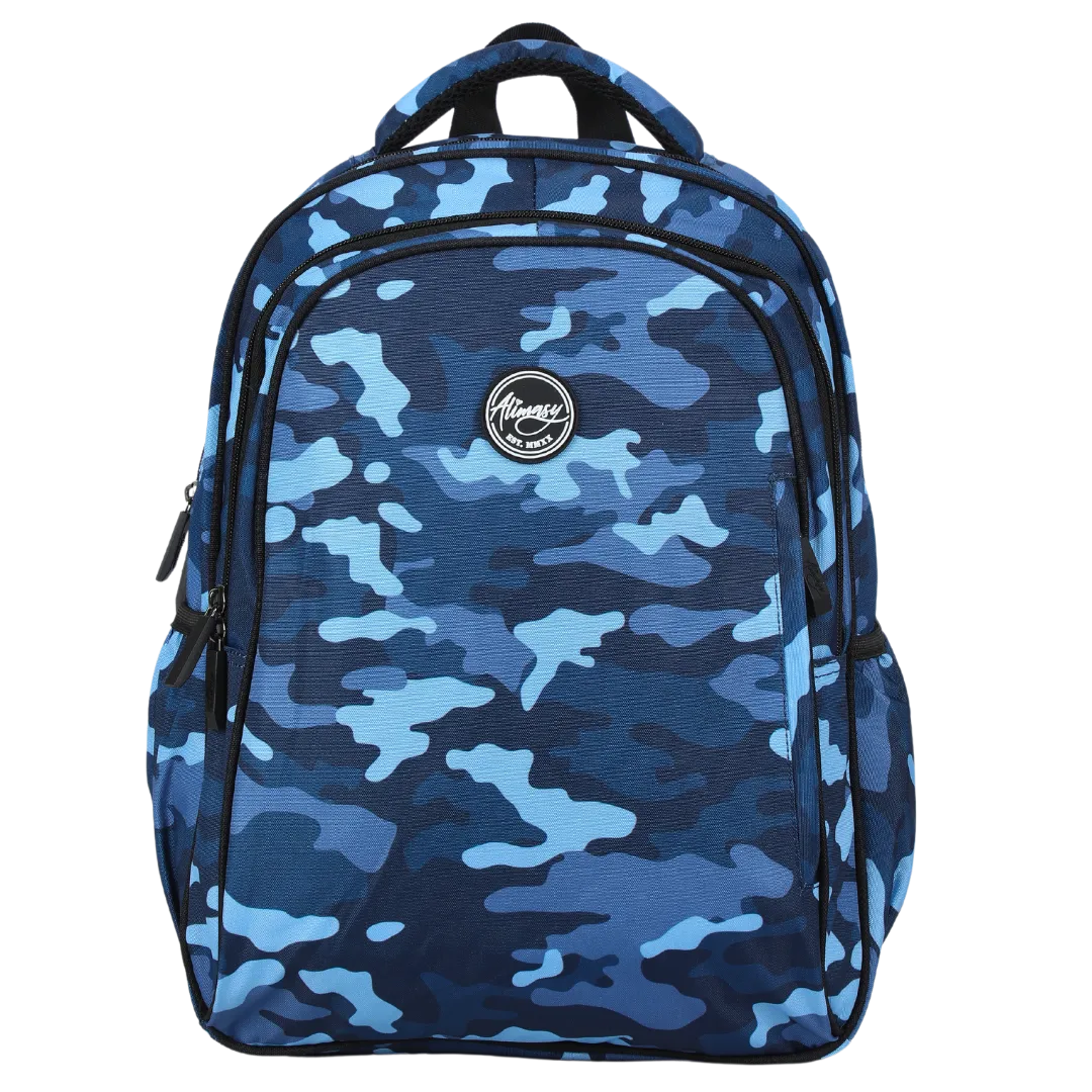 Midsize Kids Backpack - Blue Camo