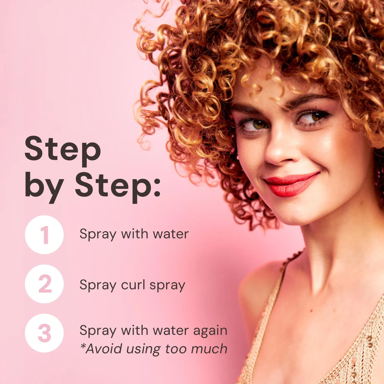 MILANO COLLECTION Curl Activator Spray - Curl Refresher for Wigs, Hair Pieces & Extensions, Curl Enhancer & Moisturizer