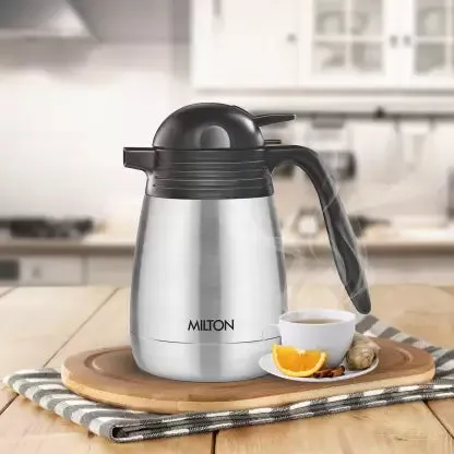 Milton Classic 600 Thermosteel 24 Hours Hot or Cold Carafe, 600 ml, Silver