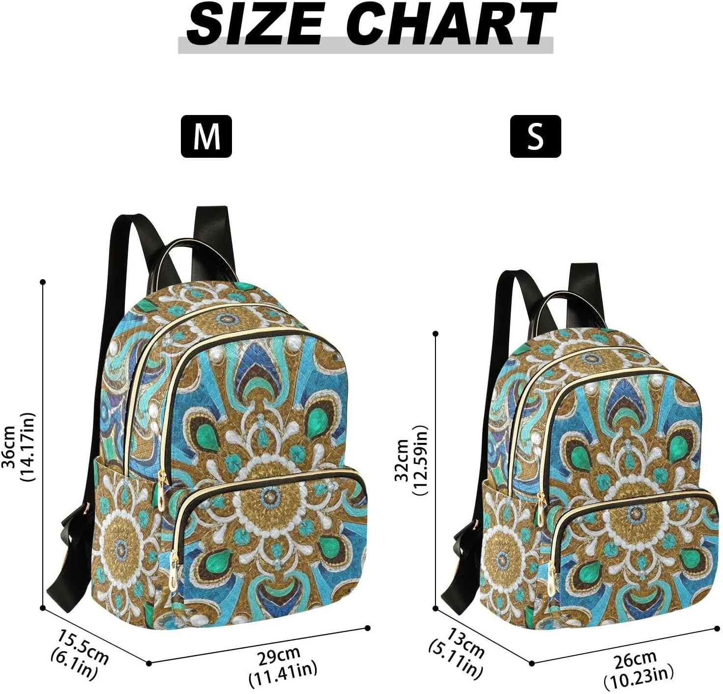 Mini Backpack Quilted Purse for Womens Small Backpack Daypack Embroider Pattern for Travel Daily Work,Multi2