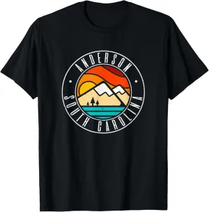 Minimalist Outdoors Anderson South Carolina SC T-Shirt