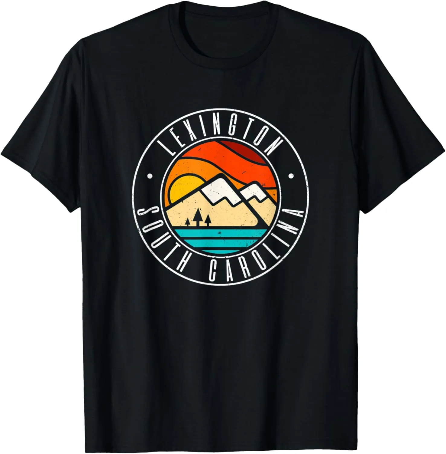 Minimalist Outdoors Lexington South Carolina SC T-Shirt