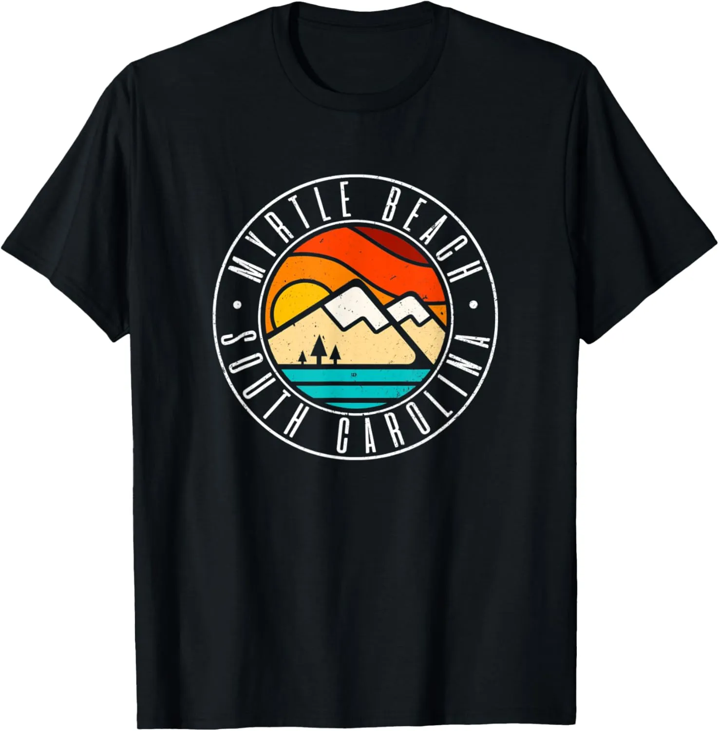 Minimalist Outdoors Myrtle Beach South Carolina SC T-Shirt