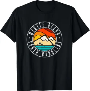 Minimalist Outdoors Myrtle Beach South Carolina SC T-Shirt