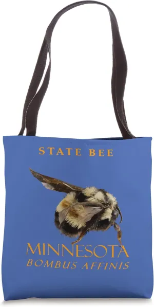 Minnesota Territory Insect The Rusty Patched Bumblebee Tote Bag
