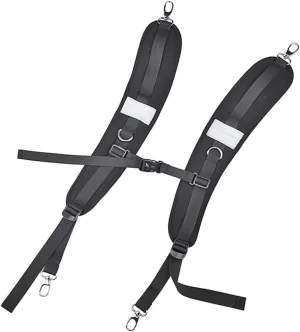 Mipcase 1 Pair Adjustable Replacement Shoulder Straps for Outdoor Sports Padded Lightweight Scratch Resistant Backpack Straps Fit for Long Term Use and Easy Carrying