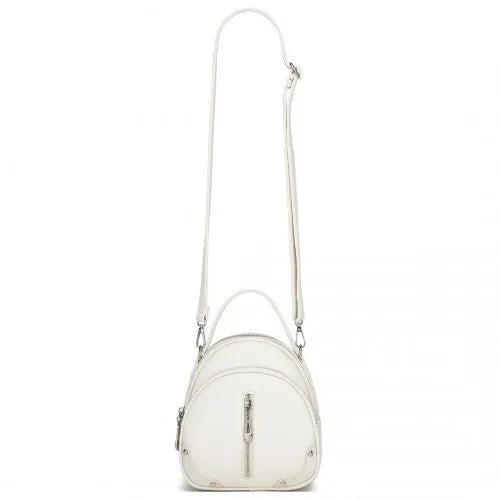 Miss Lulu Convertible Mini Backpack for Women - PU Leather 3-in-1 Small Handbag, Crossbody Bag & Shoulder Backpack