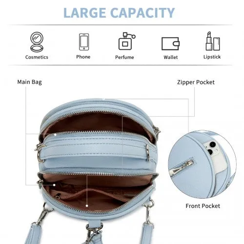 Miss Lulu Convertible Mini Backpack for Women - PU Leather 3-in-1 Small Handbag, Crossbody Bag & Shoulder Backpack