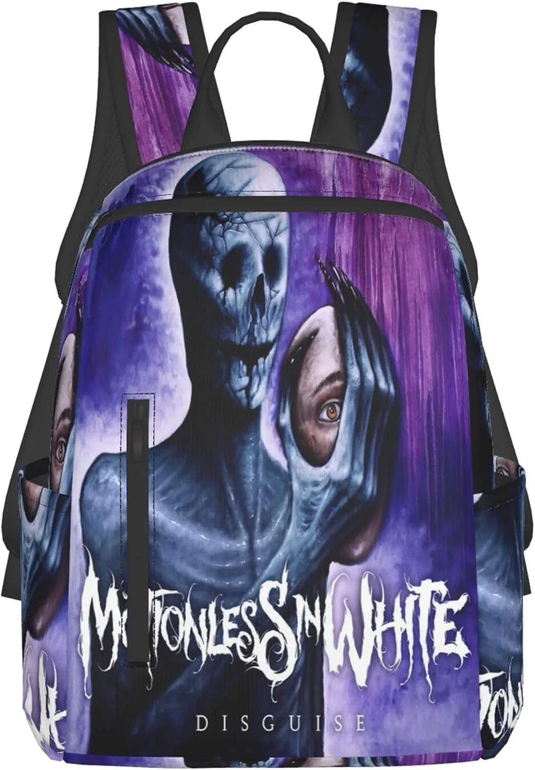 Motionless Rock In White Backpack Lightweight Backpack Travel Bag Classic Laptop Daypack for Men Women Backpack