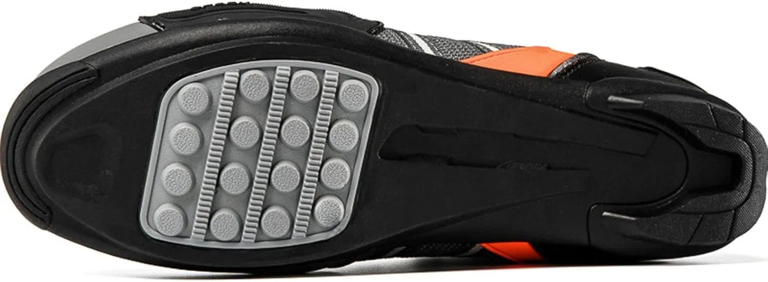 Motorcycle Boots Men Gear Pad, Trekking, Motorcycle Shoe Casual, Microfiber Leather Lightweight