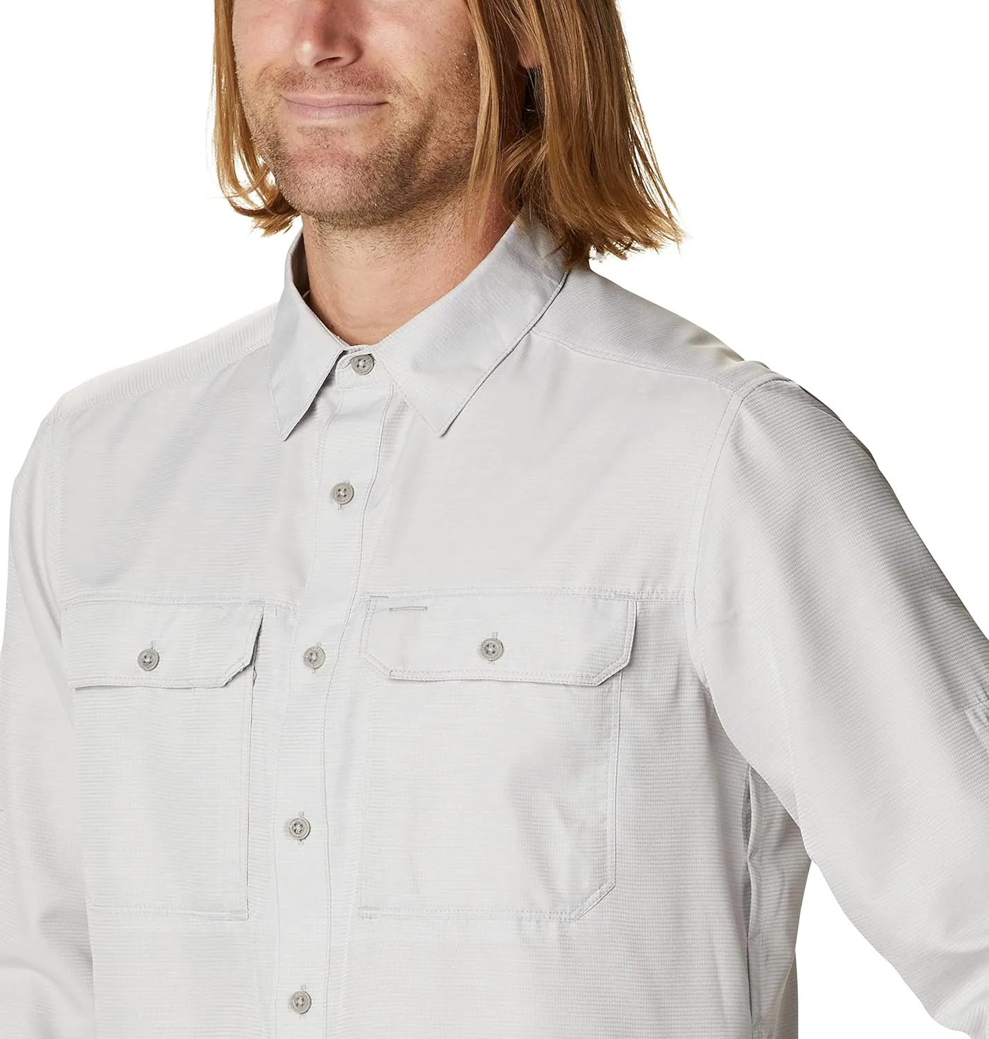 Mountain Hardwear Men's Canyon Long Sleeve Shirt for Camping, Hiking, and Everyday Wear | Moisture-Wicking and Breathable