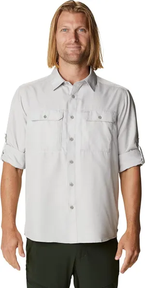 Mountain Hardwear Men's Canyon Long Sleeve Shirt for Camping, Hiking, and Everyday Wear | Moisture-Wicking and Breathable