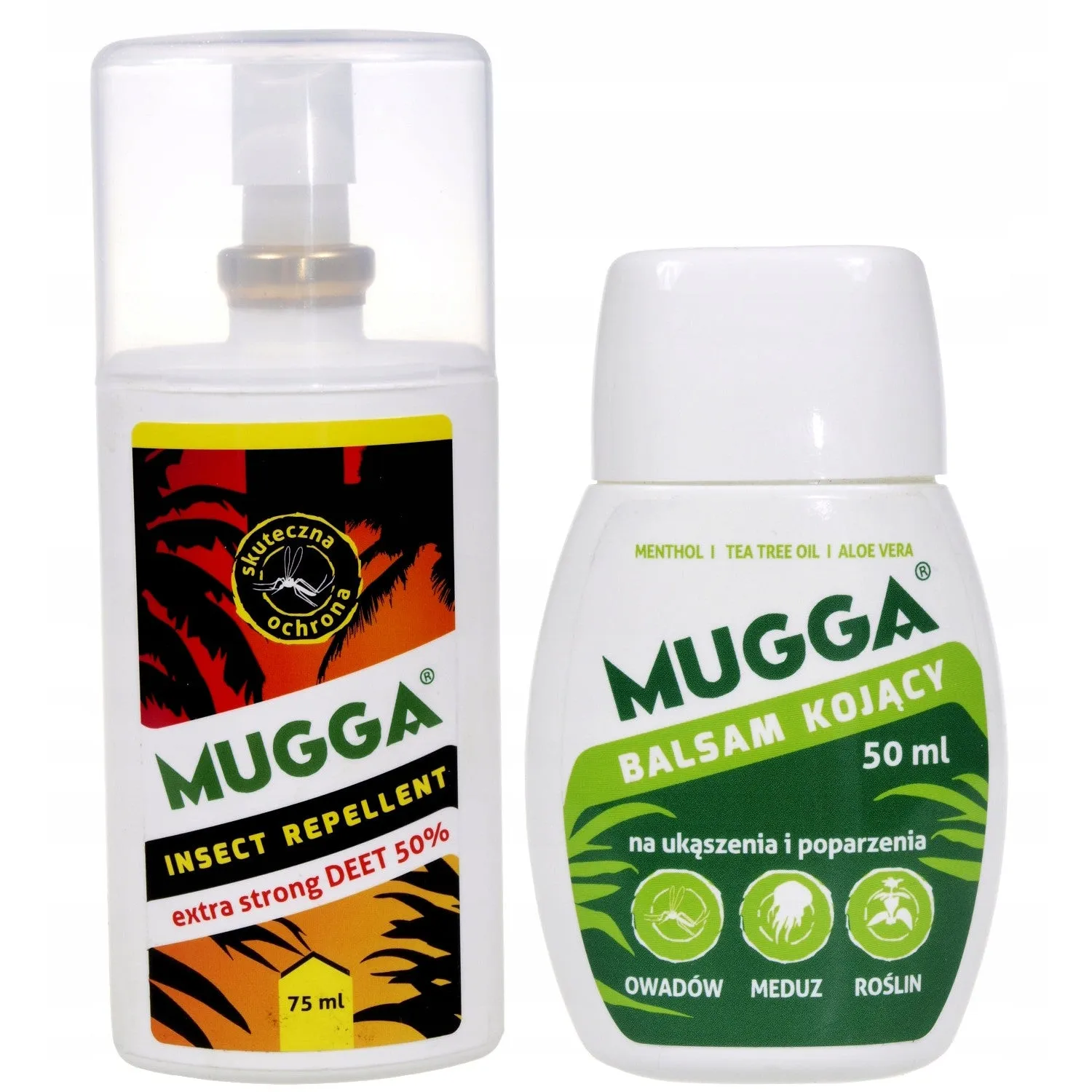 Mugga Strong 50% Deet for mosquitoes ticks   Mugga Balm