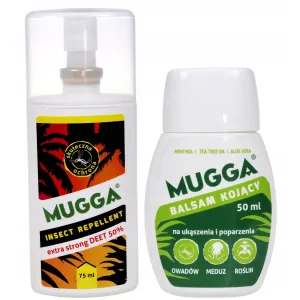 Mugga Strong 50% Deet for mosquitoes ticks   Mugga Balm