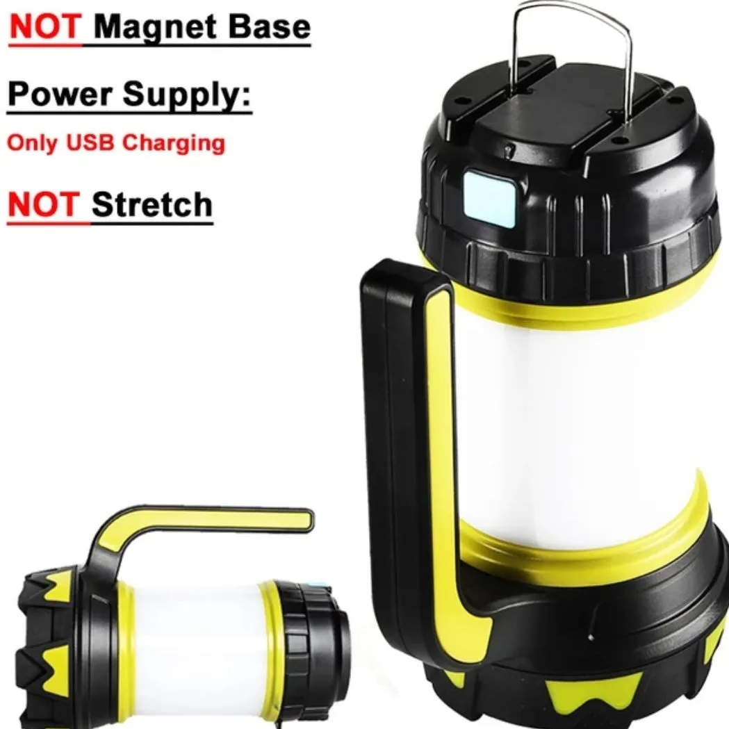 Multifunctional Portable LED Camping Lantern with Waterproof Features