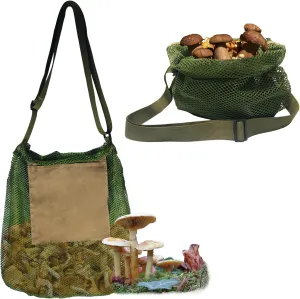 Mushroom Hunting Bag, Collapsible Large Mushroom Foraging Bag | Essential Mushroom Hunting Supplies