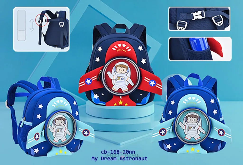 My Dream Astronaut Design Backpack For Kids