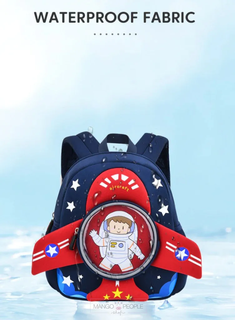 My Dream Astronaut Design Backpack For Kids